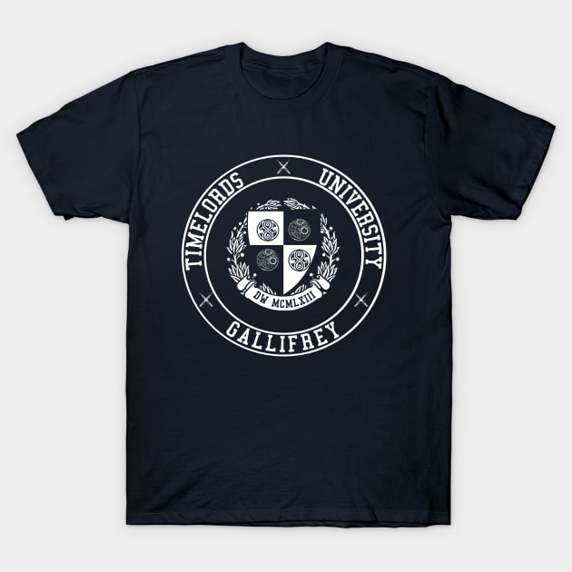 Gallifrey University T-Shirt by mrspaceman